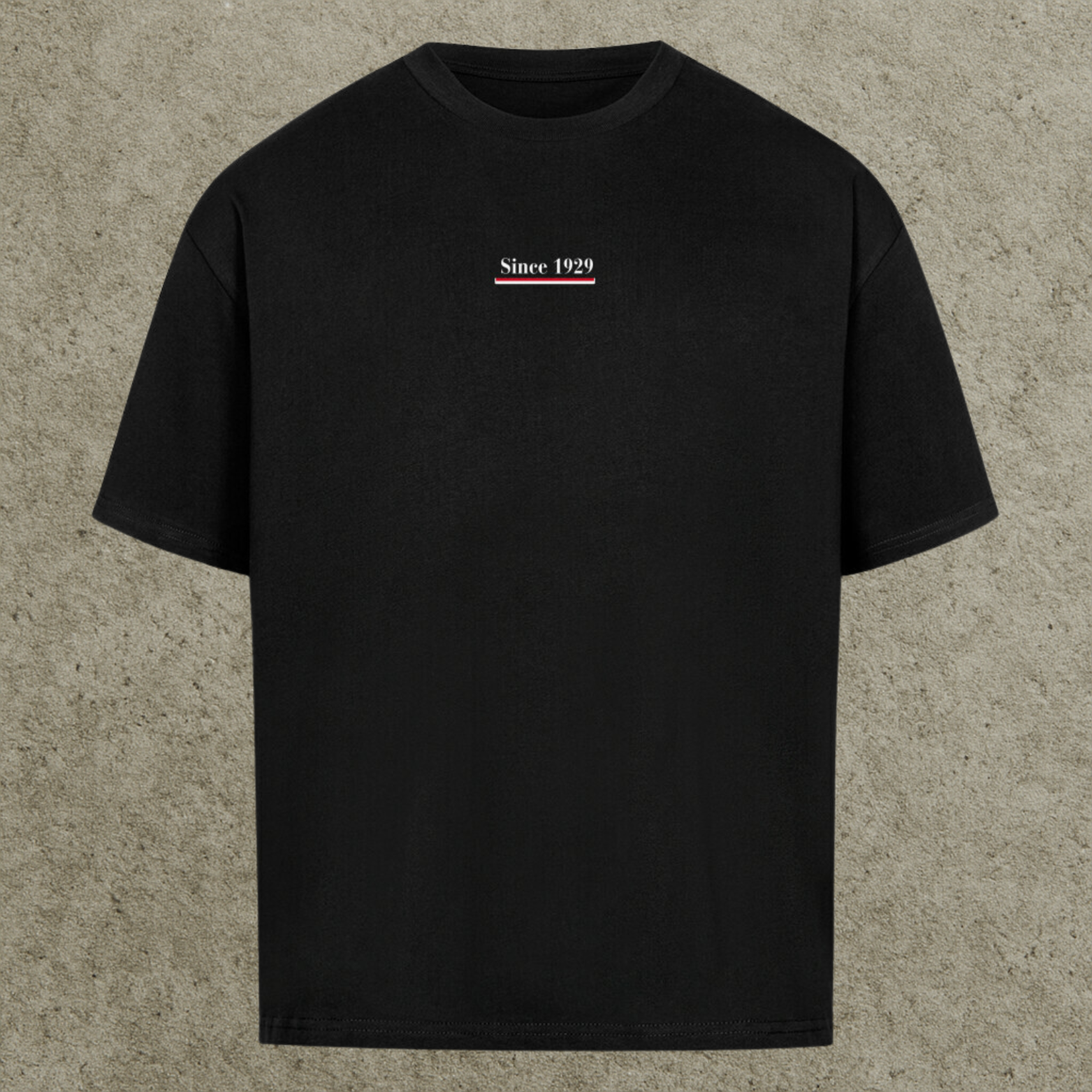Premium Oversized Tee (Black) | Monaco