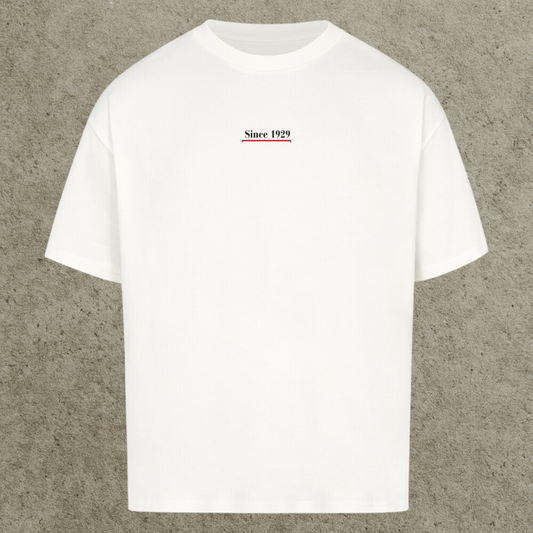 Premium Oversized Tee (White) | Monaco