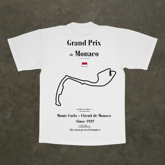 Premium Heavyweight Tee (White) | Monaco