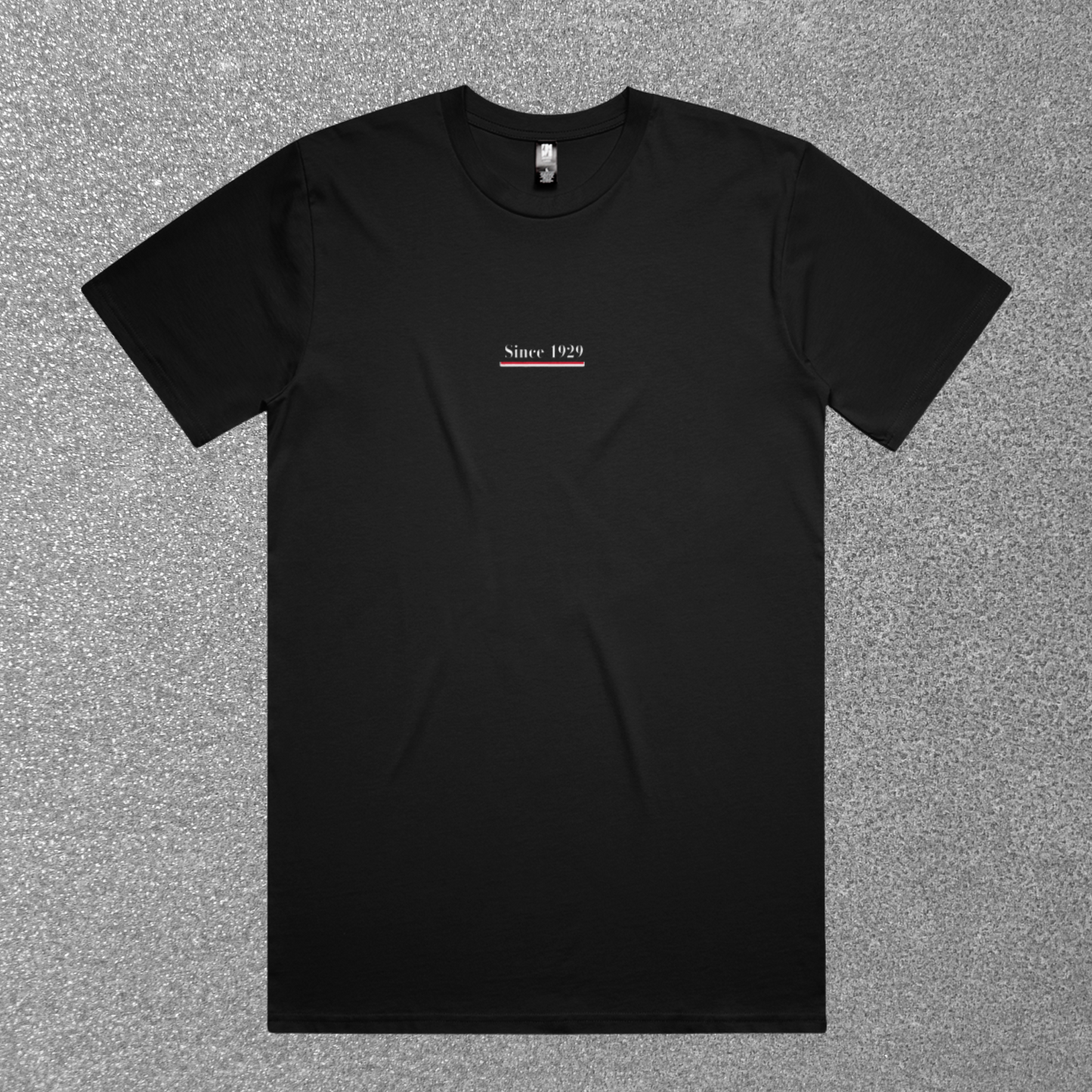 Black Oversize Heavy Tee | Monaco