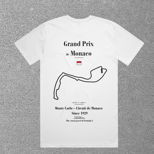 White Oversize Heavy Tee | Monaco