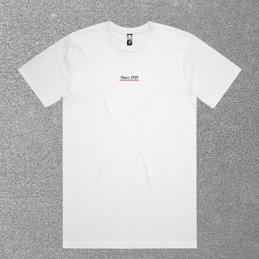 White Oversize Heavy Tee | Monaco