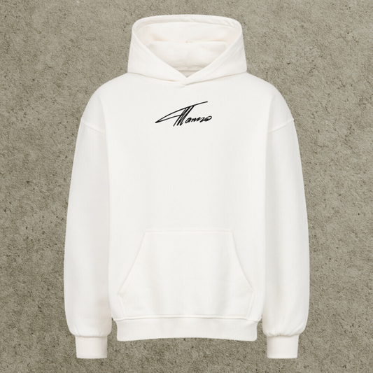 Premium Oversized Hoodie (White)- | FERNANDO 10