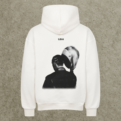 Premium Oversized Hoodie | LH44 Monochrome Icon