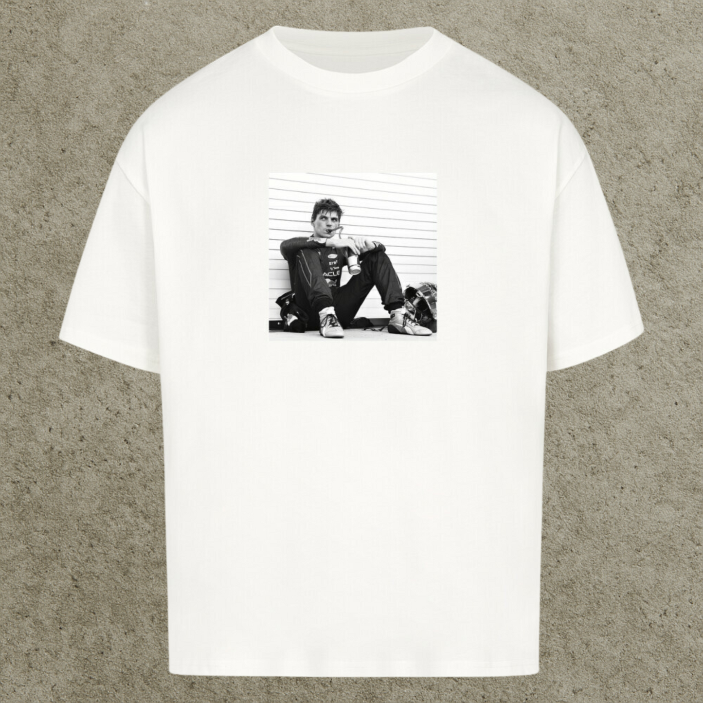 Front Premium Oversized Tee | Max Off the Track