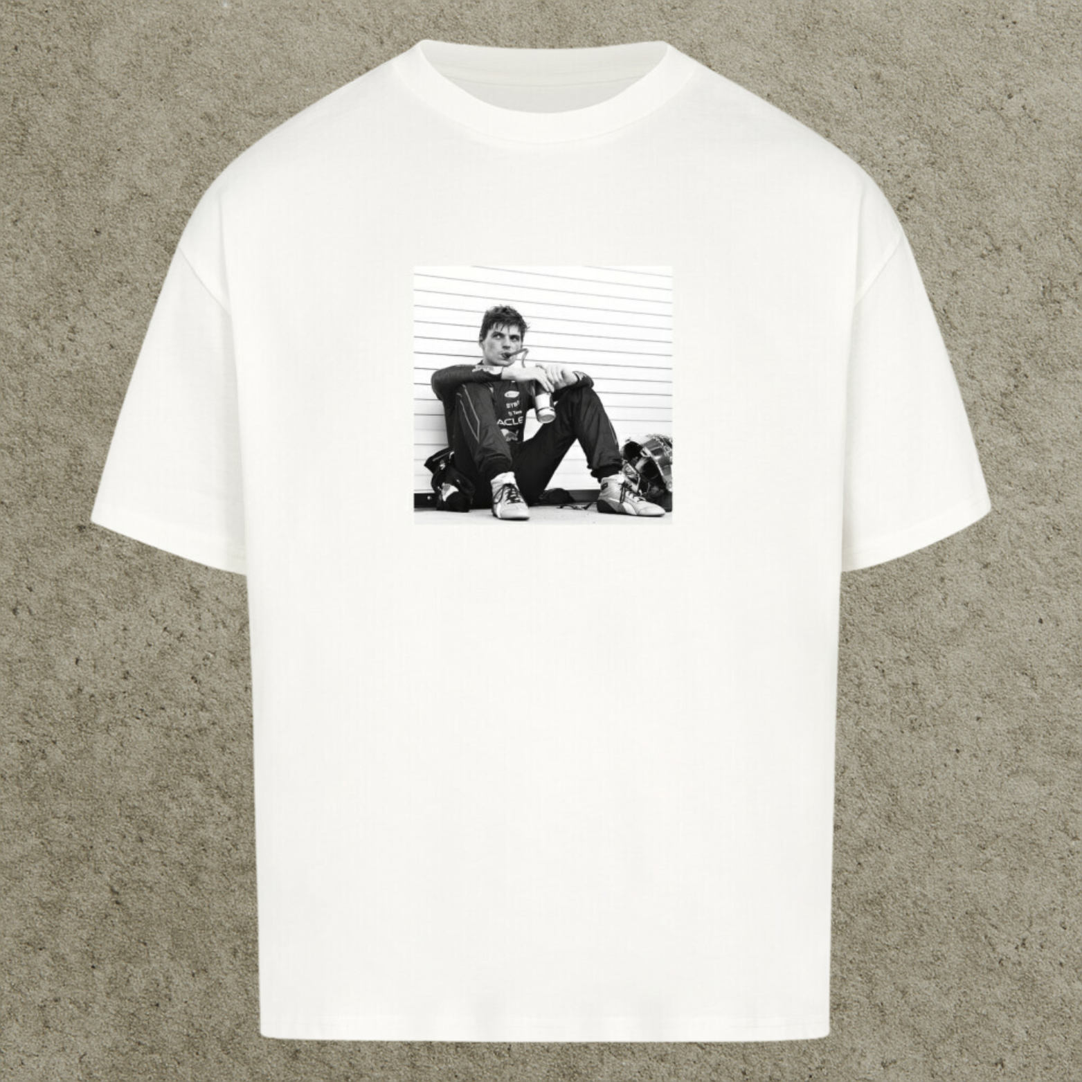 Front Premium Oversized Tee | Max Off the Track