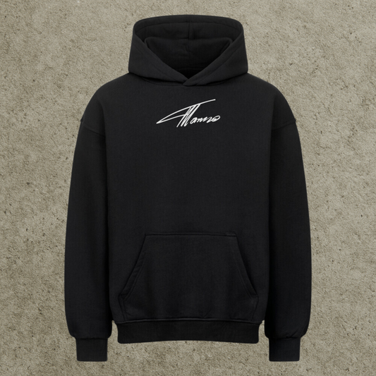 Premium Oversized Hoodie (Black)- | FERNANDO 10