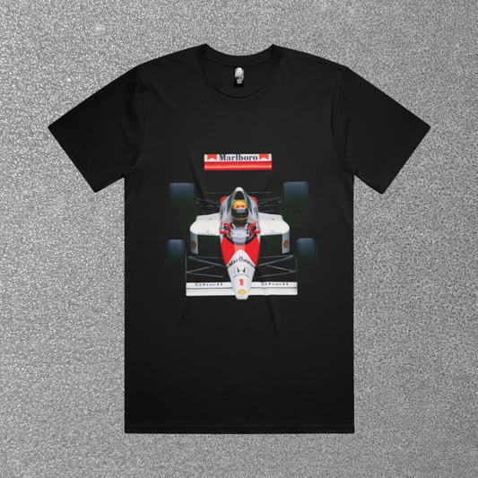 Front Oversize Heavy Tee | Marlboro McLaren Legacy