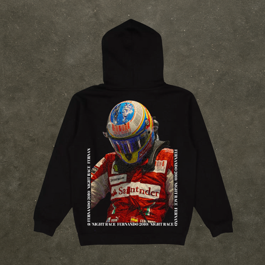 Premium Heavyweight Hoodie (Black)- | FERNANDO 10