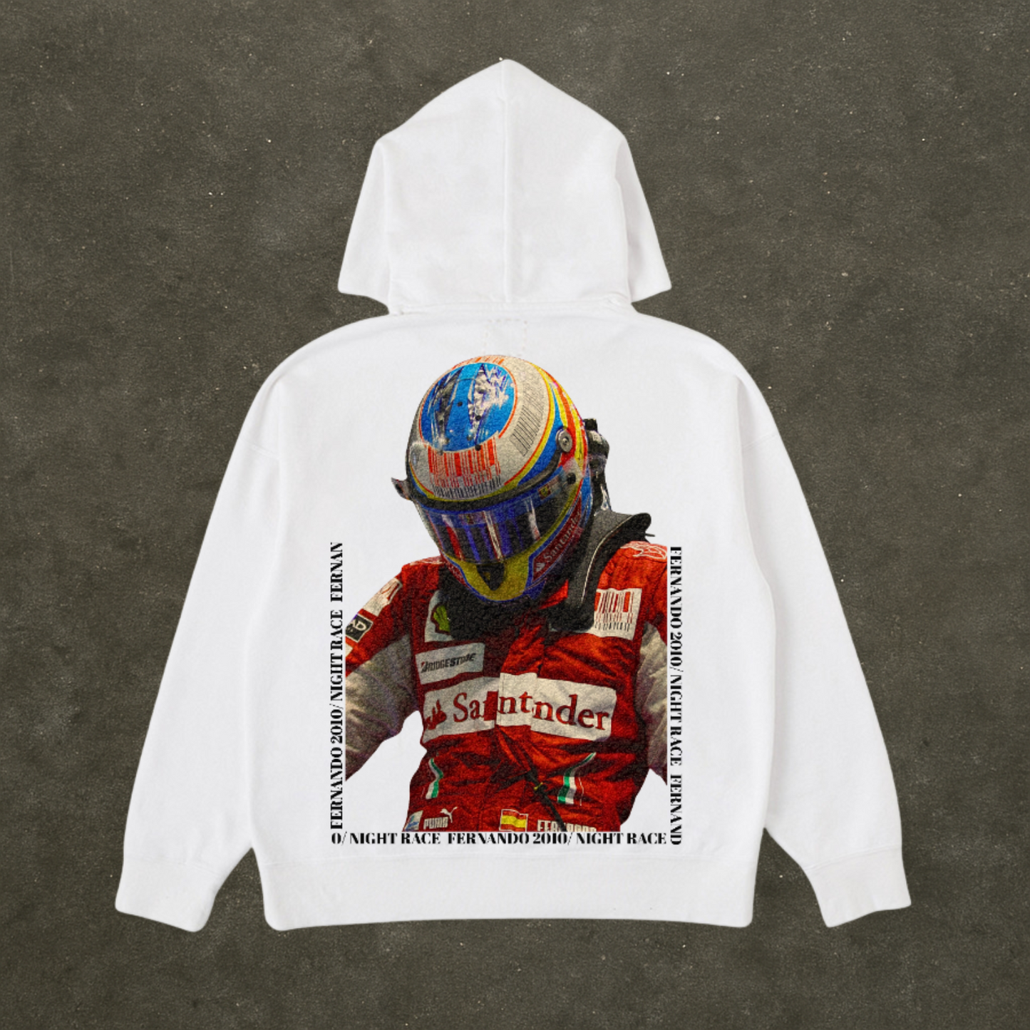 Premium Heavyweight Hoodie (White)- | FERNANDO 10