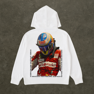 Premium Heavyweight Hoodie (White)- | FERNANDO 10