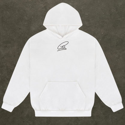 Premium Heavyweight Hoodie | LH44 Monochrome Icon