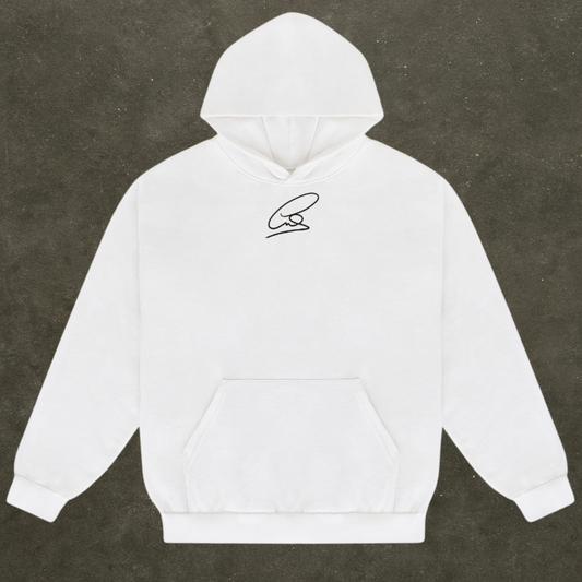 Premium Heavyweight Hoodie | LH44 Monochrome Icon