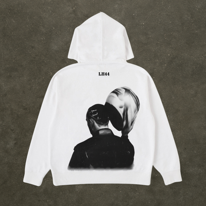 Premium Heavyweight Hoodie | LH44 Monochrome Icon