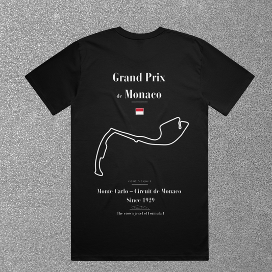 Black Oversize Heavy Tee | Monaco