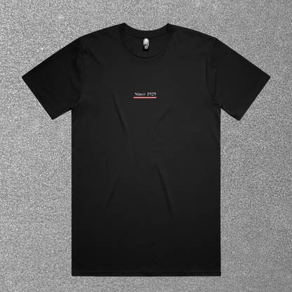 Black Oversize Heavy Tee | Monaco