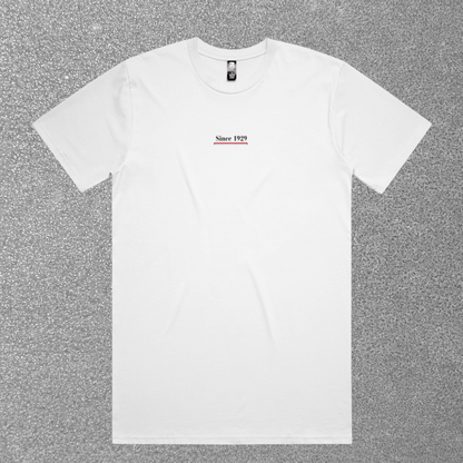 White Oversize Heavy Tee | Monaco